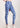 Printed Blue