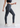 Flurr Women's Slate Gray Deep Pocket Tights