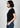 Black everyday top, right side view