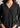 Black formal shirt for women in textured fabric