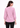 Blush lilac V-neck top for women, back view