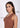 Brown ribbed tank top, with feature labels