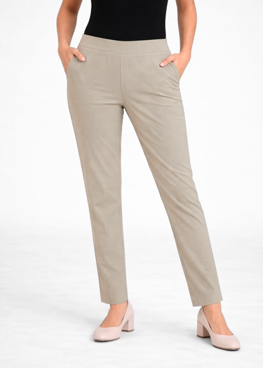 Clay straight fit pants for women, front view