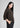 Cocoa brown shirt-style top for women, side view