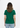Dark green everyday top, back view