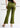 Dusk olive bootcut pants, back view