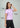 Dusty lavender everyday top, with feature labels