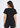 Flurr Own Your Pace Black Printed Top back view