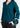 Ink blue formal shirt for women in textured fabric