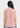 Light pink sleeveless mandarin collar top, back view