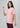 Rose gold boyfriend tee for women, front view