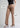 Rosewood beige trousers with pintuck and deep pocket labels