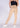 Soft beige cotton legging, back view