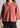 Sunset peach textured shirt top, front close-up