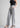 Urban grey cotton trousers for women, wide leg
