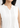 Mandarin collar and pintuck close-up, white top