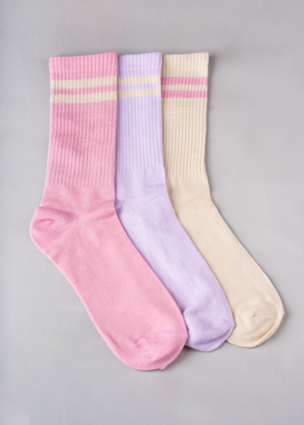 Cloud-Knit High Style Socks