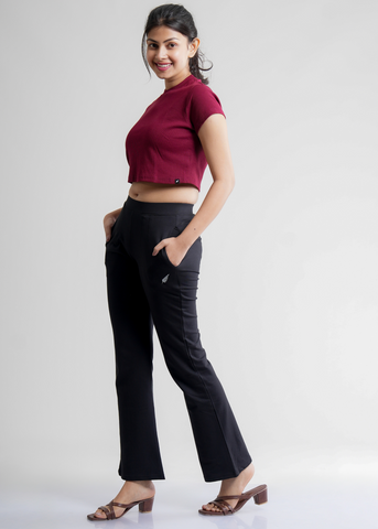 CottonEase Wide-Leg Pants