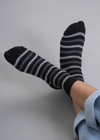 Striped Ankle Length Socks