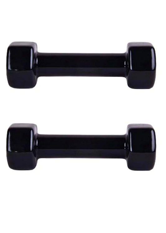 Shiny Vinyl Dumbbell 4 KG (2 Kg Each)