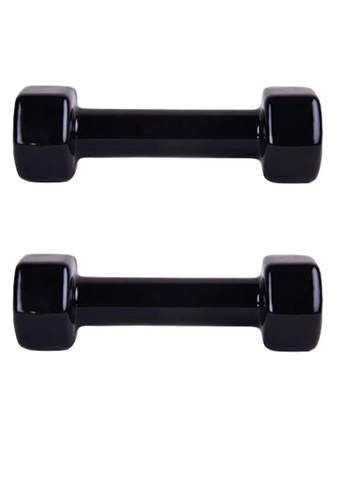 Shiny Vinyl Dumbbell 4 KG (2 Kg Each)