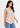 Flurr Beige Women Mandarin Collar Top — Sleeveless Pintuck Workwear Top