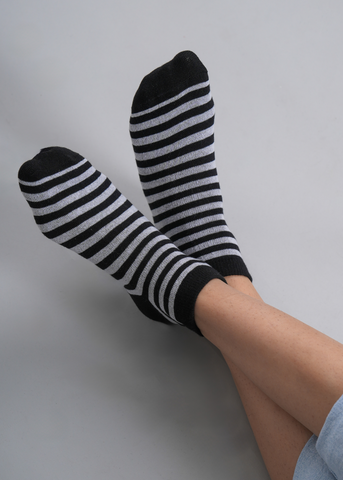 Striped Ankle Length Socks