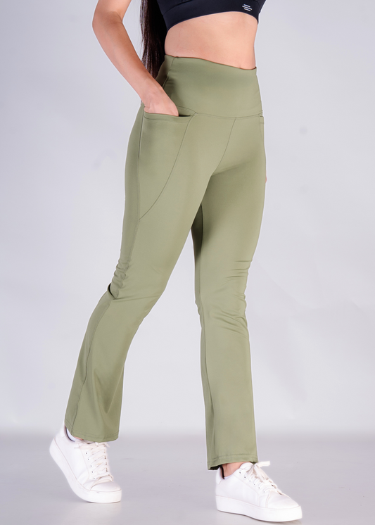 TrendyTwirl Flare Pants