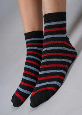 Striped Ankle Length Socks