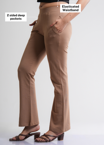 CottonEase Wide-Leg Pants