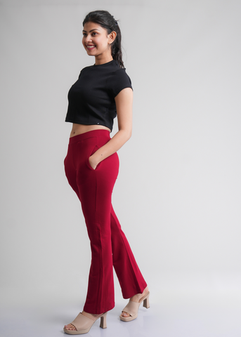 CottonEase Wide-Leg Pants