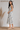 Flurr floral linen midi dress for women, left side view