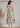 Flurr Sage Floral Dress Back View