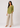 Flurr olive linen top for women full front view, minimalist officewear style