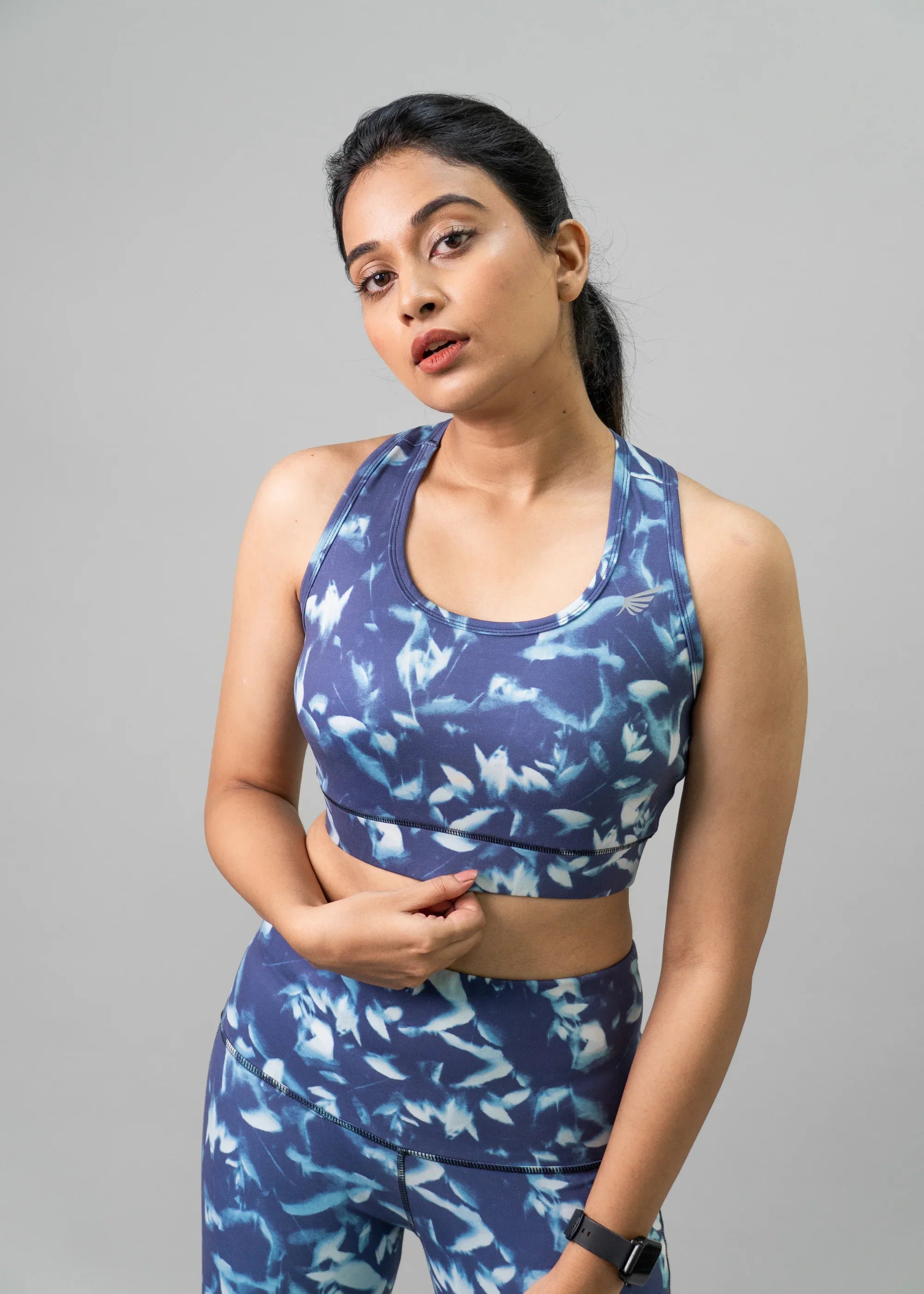 Printed Sports Bra