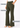 Flurr Women Textured Dark Olive Wide-Leg Trousers with High Waist and Pleated Front