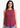 Berry pink textured sleeveless top for women, front view