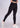 Black cotton legging, side view