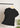 Black everyday top, on a hanger