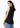 Black sleeveless top, back view over the shoulder