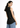 Black sleeveless top, back view from the side