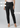 Black tailored pant, with feature labels