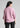 Blush lilac shirt-style top for women, back view