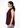 Burgundy plum sleeveless top for women, side view