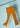 Caramel flare pants, on a hanger
