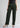Dark olive pintuck trousers for women, straight front view