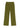 Dusk olive pintuck trousers laid flat, no model