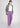 Dusty lavender trousers with grey blazer, office outfit
