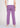 Dusty lavender wide leg trousers for women, back view
