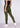Earthy olive cotton legging, back view